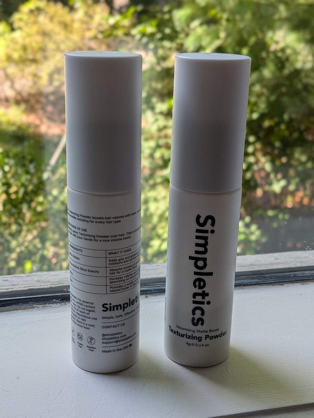 2 Bottles Simpletics Texturizing Powder Brand New